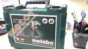 Шуруповерт аккумуляторный Metabo PowerMaxx BS (600080500)