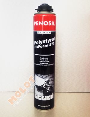 Пена-клей Gun Penosil Prem полистирол FixFoam 877 А3781(750 мл)
