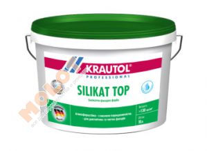 Силикатная краска для фасадов Krautol Silikat Top В1 (10 л)