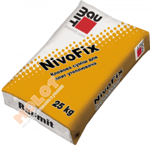 Клейова суміш для утеплювачів Baumit NivoFix, 25 кг
