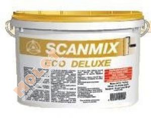 Краска для внутренних работ Eco DeLuxe Scanmix, 10 л