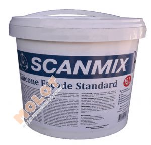 Краска фасадная Scanmix Facade SILICONE Standard, 10 л