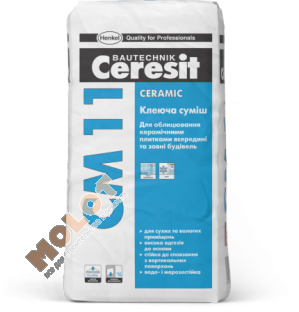Клей для плитки Ceresit Ceramic CM 11