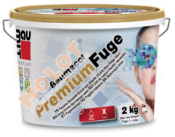 Затирка для швов Baumit Premium Fuge manhattan (светло-серый), 2 кг