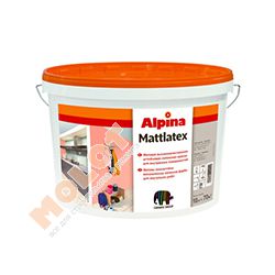 Латексная краска Alpina Mattlatex, 10л