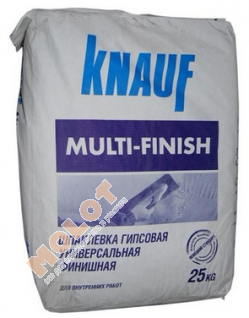 Шпаклевка гипсовая KNAUF «Мульти-Финиш», 25 кг