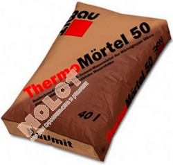 Раствор для кладки Baumit ThermoMortel 50 (40 литров)